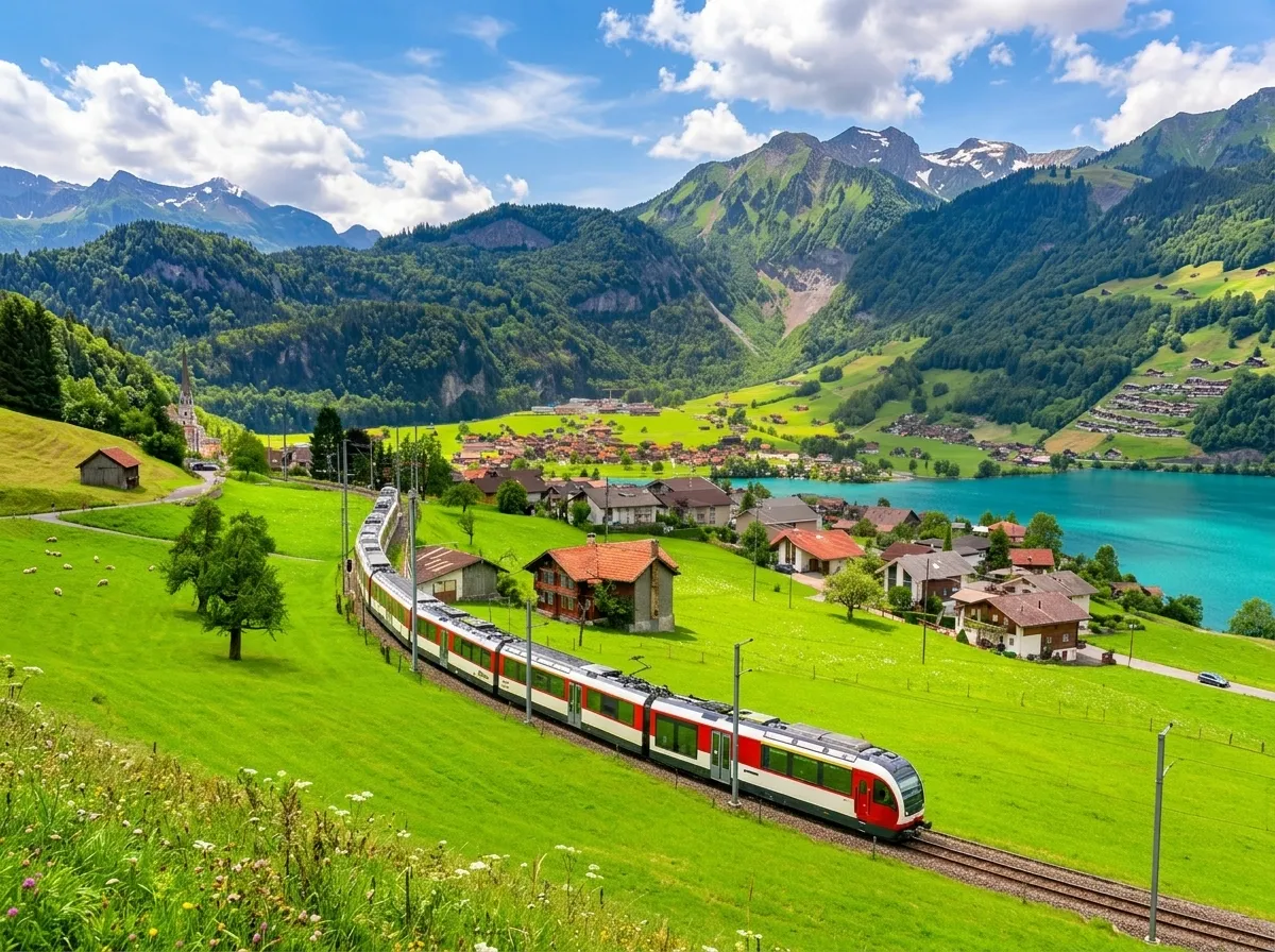 Lucerna + Trem Panorâmico + Lauterbrunnen e Interlaken